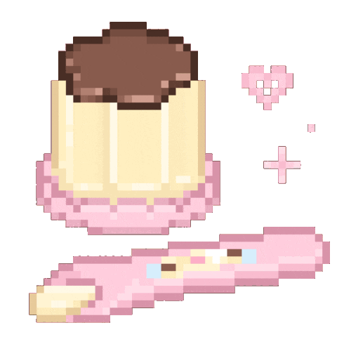 Pixel Pink Sticker