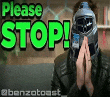 Stop Please GIF