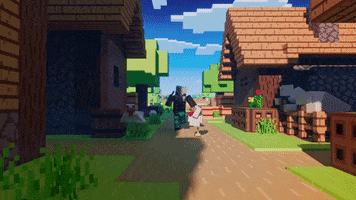 Chase Look Out GIF by Minecraft