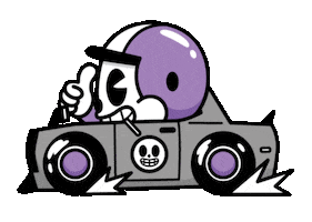 Race Drift Sticker by Tofu Run