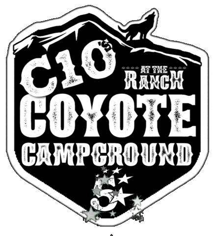 Camping Chevy Truck Sticker by C10's at The Ranch