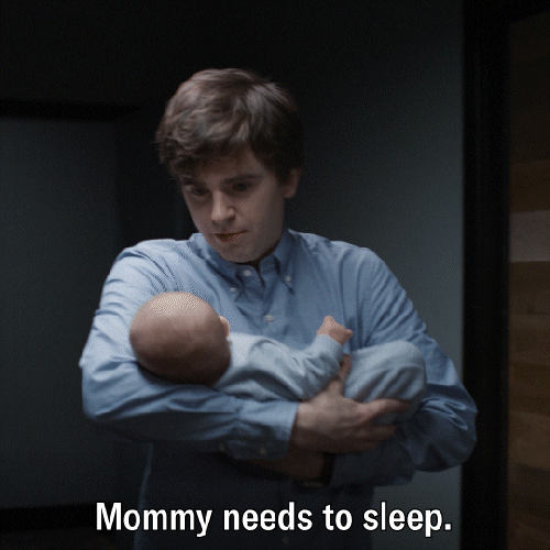 The Good Doctor Sleeping GIF by ABC Network