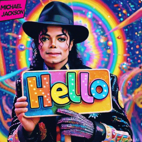 Michael Jackson Hello GIF