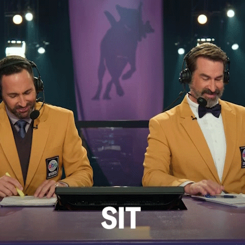 Sitting Rob Riggle GIF by ABC Network