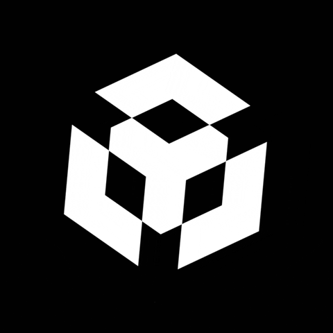b&w cubes GIF by Kilavaish