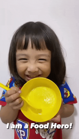 foodfromtheheartsg zero waste love food food from the heart clean plate campaign GIF