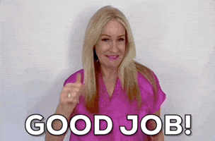 Great Job Thumbs Up GIF by Vikki Downey