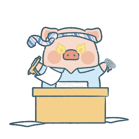 Piggy Sticker