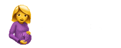 Zwanger Aftellen Sticker by LEF design