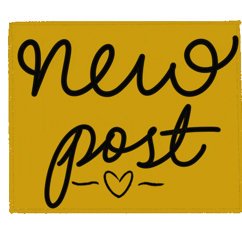 New Post Sticker