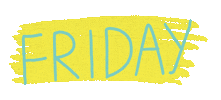 Typography Friday Sticker by Migrant x Me