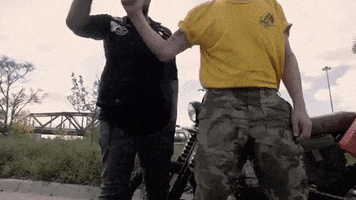 Hitchhiking Roadside Assistance GIF by P.O.S.