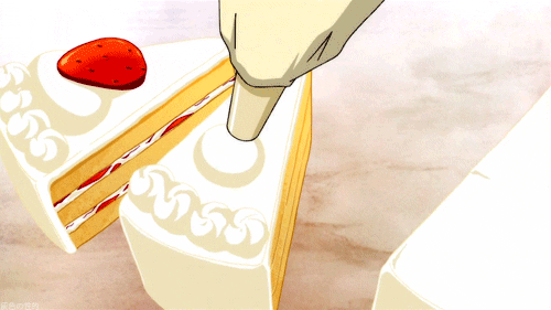 It's my cakeday, can't access my favourites though, so have some anime cake!  - GIFs - Imgur