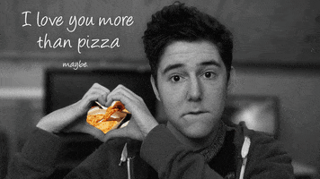 pizza love GIF