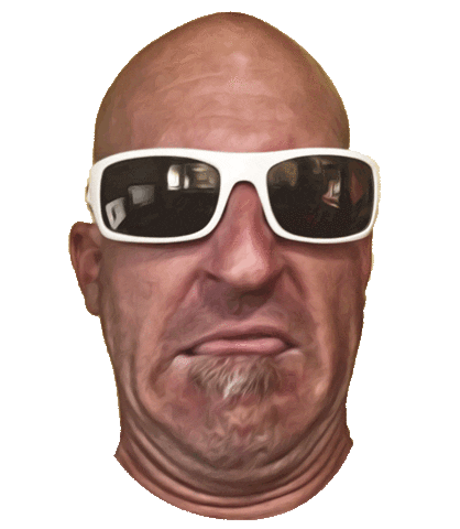 Mike Jucker Sticker by JUCKER HAWAI'I