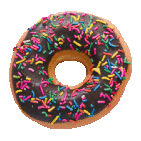 donuts tasty Sticker