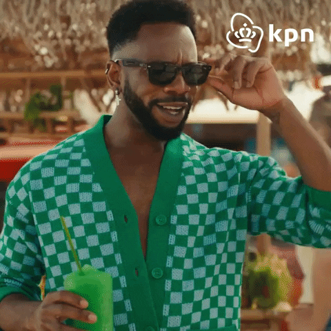 Happy Sunglasses GIF by KPN