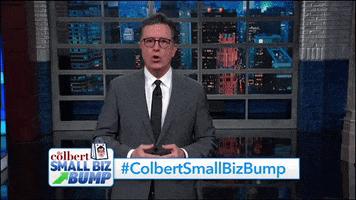 Stephen Colbert Small Biz GIF by The Late Show With Stephen Colbert