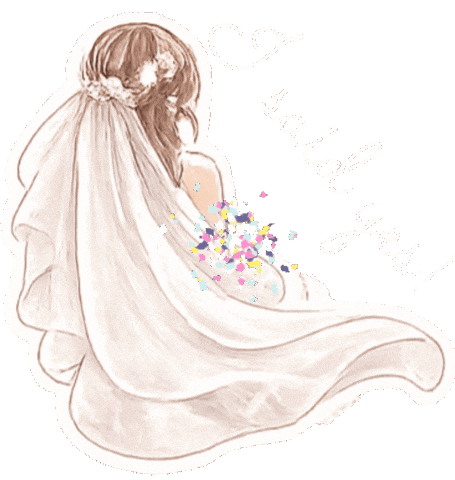 I Said Yes Sticker by Traumzauberkleid