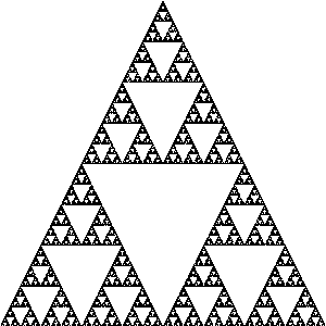Resultado de imagen de sierpinski gif