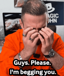 Guys Please GIF by MAGIC JOHN