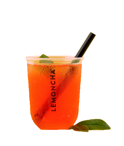 Refreshing Green Tea Sticker by Lemoncha