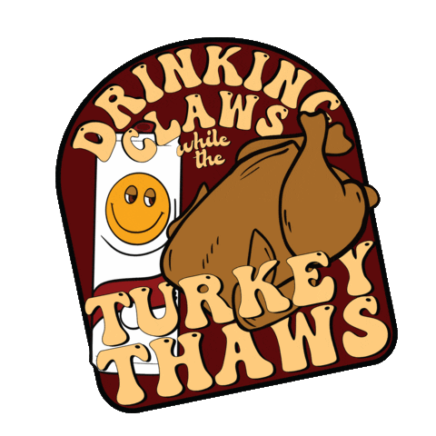 Thanks Giving Sticker by Old Sole Designs