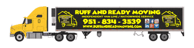 Truck Moving Sticker by RuffandReadyMoving