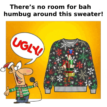 Christmas Ugly Sweater GIF