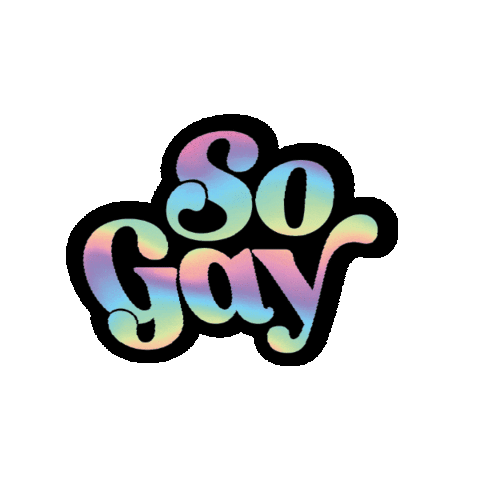 Gay Pride Sticker by KP General Store