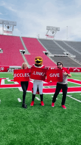 Give University Of Utah GIF by Eccles Alumni