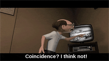 i think not coincidence GIF