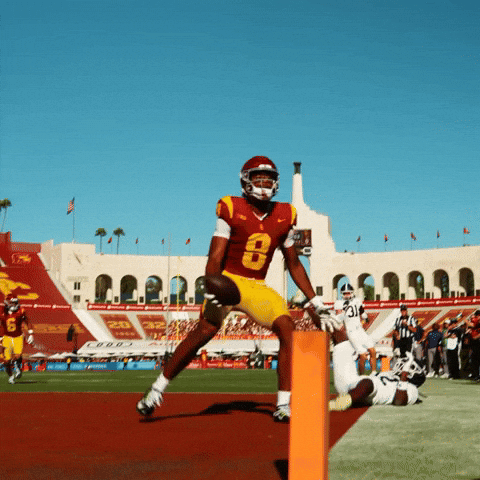 University Of Southern California Football GIF by USC Trojans