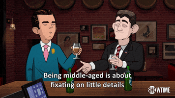 paul ryan being middle aged is about fixating on the details GIF by Our Cartoon President