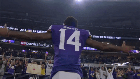 excited fired up GIF by Minnesota Vikings