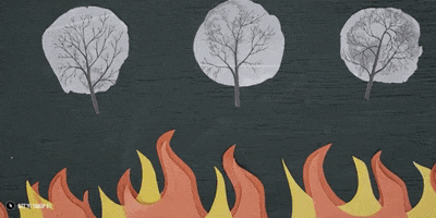 Burning Stop Motion GIF by GZT