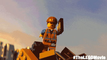 whoops emmet GIF by The LEGO Movie