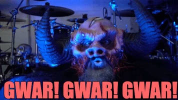monster yelling GIF by GWAR