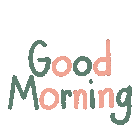 Good Morning Sticker