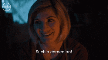 jodie whittaker comedian GIF by Doctor Who