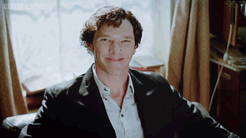 Sherlock Wink Gif Find Share On Giphy
