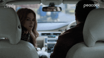 Isla Fisher Middle Finger GIF by Peacock