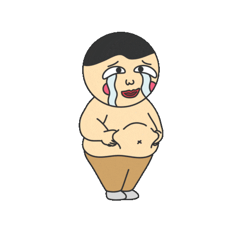 Illustration Shaking Sticker