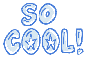 So Cool Wow Sticker