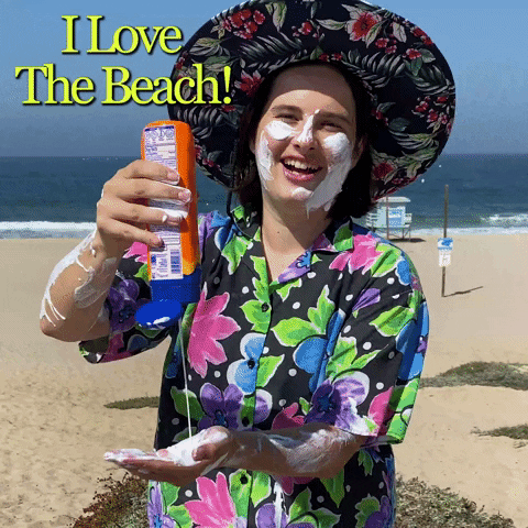 The Beach Summer GIF by Kel Cripe - Find & Share on GIPHY