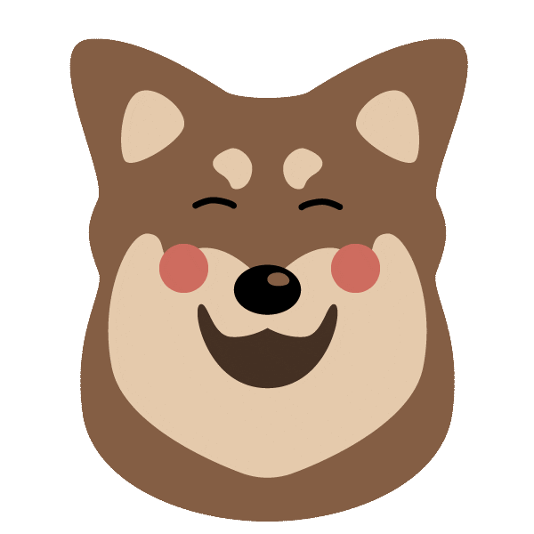 Dog Laughing Sticker by Hau-Hau Champion