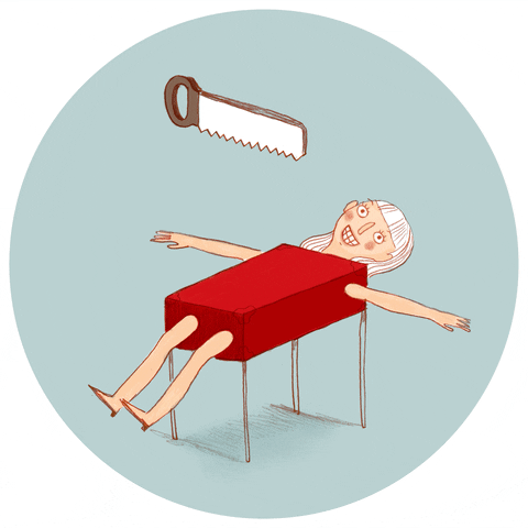Tired Girl GIF by Valérie Boivin