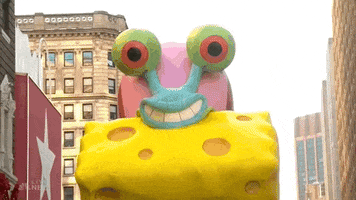 Spongebob Squarepants GIF by The 97th Macy’s Thanksgiving Day Parade