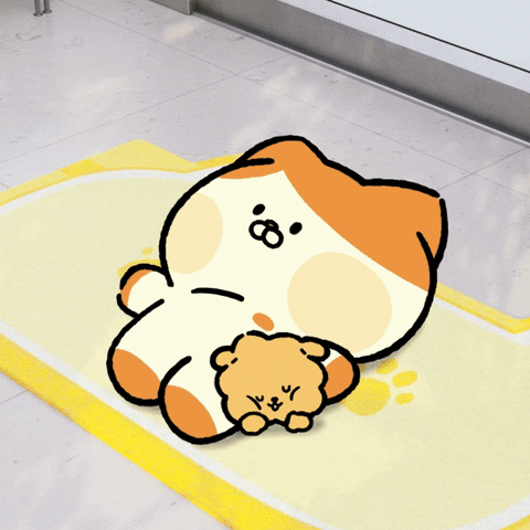Hungry Growl GIF by LINE FRIENDS