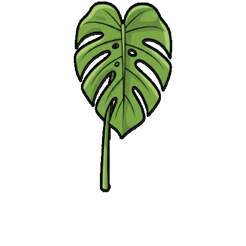 Deepbreathgreenleaves Sticker